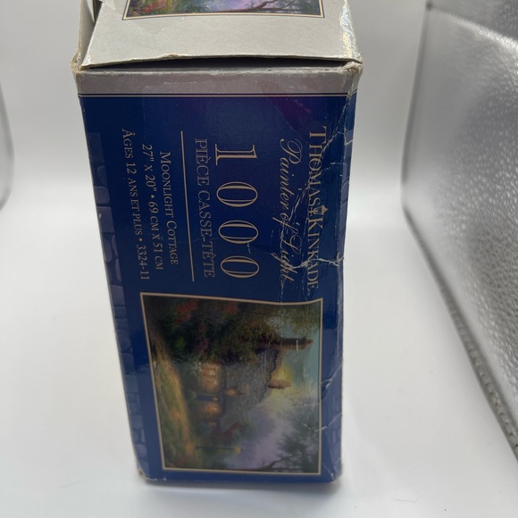 Thomas Kinkade 1000 Piece Jigsaw Puzzle Vintage Rare Complete Family Fun Artist - Picture 8 of 13